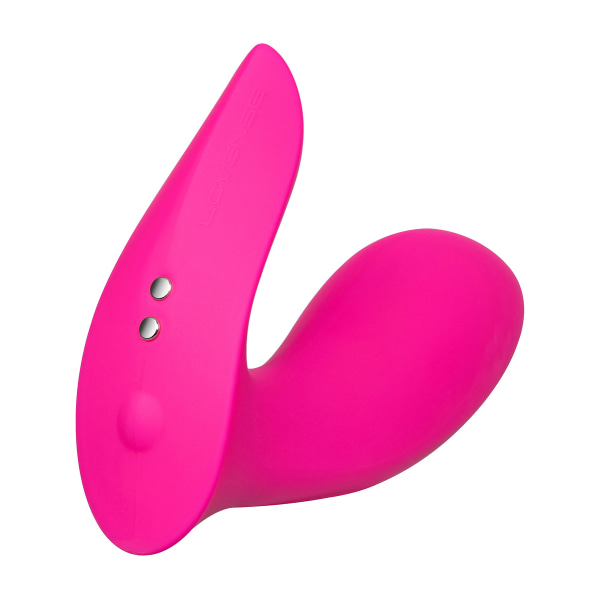 Lovense: Flexer, Bluetooth Insertable Dual Panty Vibrator Rosa