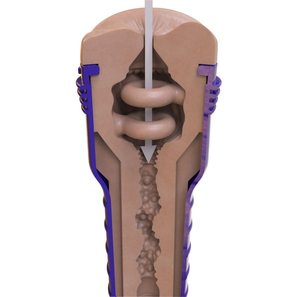 Fleshlight: Boost Blast (Kvinde), lys/medium Ljus hudfärg