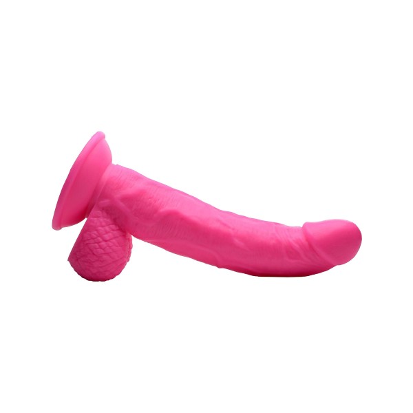 Pop Peckers: Poppin Dildo, 19cm, pink Rosa 19 cm
