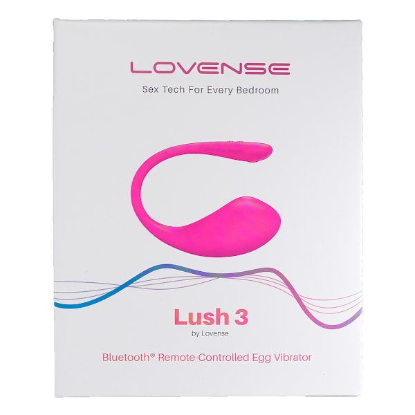 Lovense: Lush 3, Bluetooth Vibrator Rosa