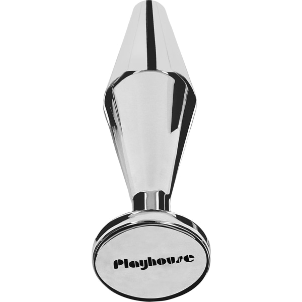 Playhouse: Massive Steel Butt Plug Silver Large