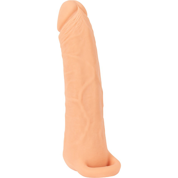 Nature Skin: 2in1 Extention + Masturbator, large Ljus hudfärg