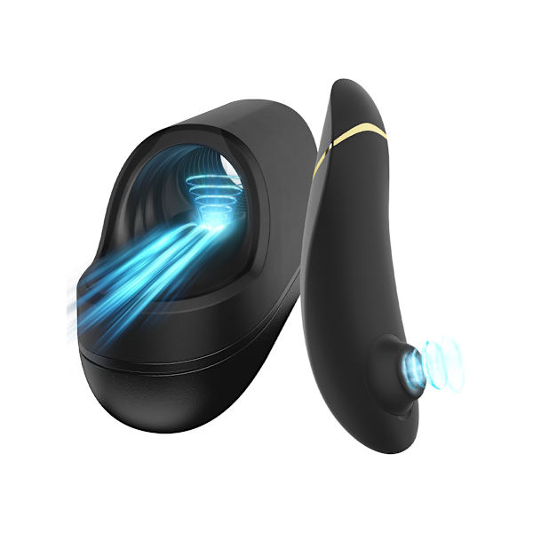 Arcwave x Womanizer: Pleasure Pair, Ion + Premium 2 Svart