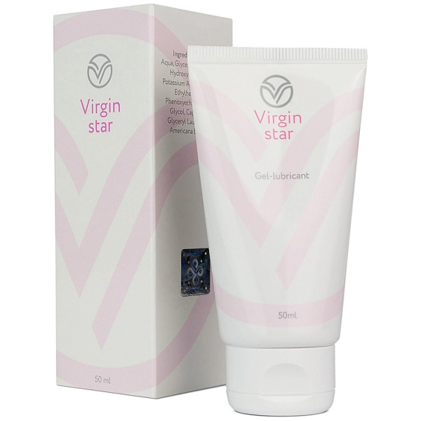 Virgin Star: Hydrating Lubricant Gel, 50 ml Transparent