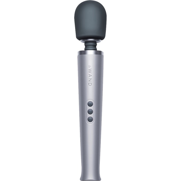 Le Wand: Rechargeable Vibrating Massager, silver Silver