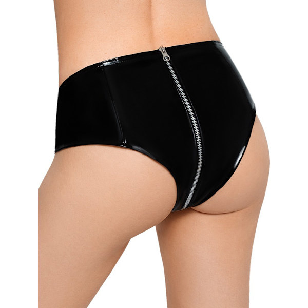 Black Level: Vinyl Briefs Svart S