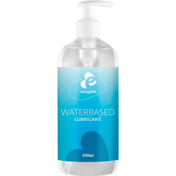 EasyGlide: Waterbased Lubricant, 500 ml Transparent