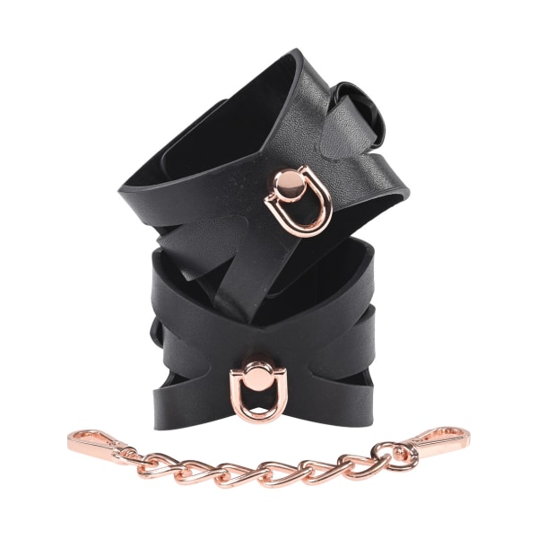 Brat Handcuffs Rosa, Svart