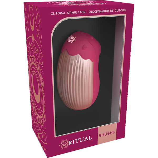 Ritual: Shushu, Clitorial Suction Stimulator, pink Rosa