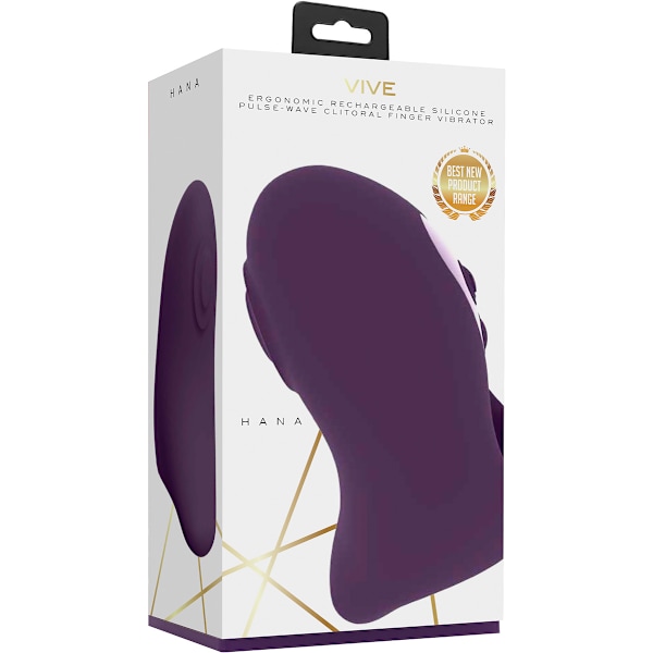 Vive: Hana, Pulse-Wave Clitoral Finger Vibrator, lila Lila