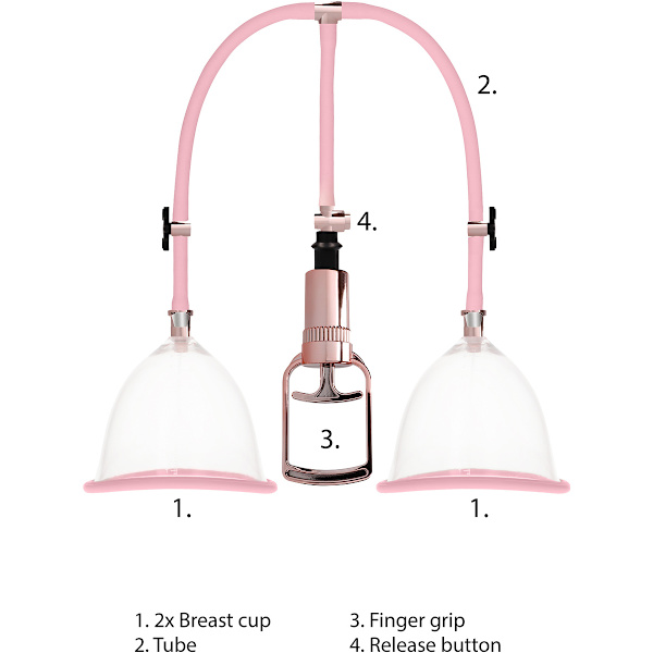 Pumped: Breast Pump Set Rosa Large