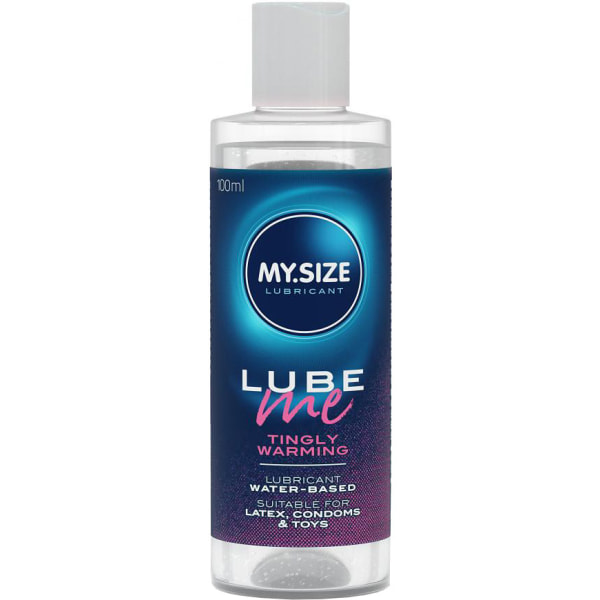 My.Size Lubricant: Lube Me Warming Tingly, 100 ml Transparent
