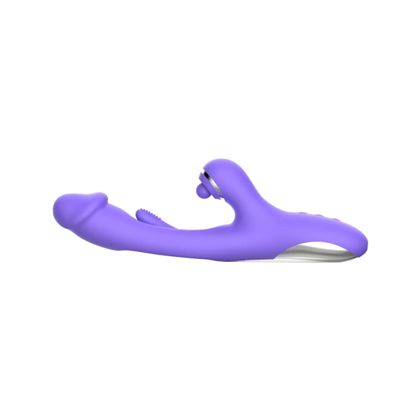 Good Vibes Only: Tess, Rabbit Vibrator with G-spot Stimulator Lila