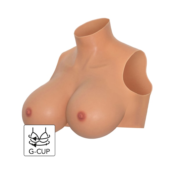 Hidden Desire: Alter Ego, Wearable G-Cup Breasts Top with Hig... one size