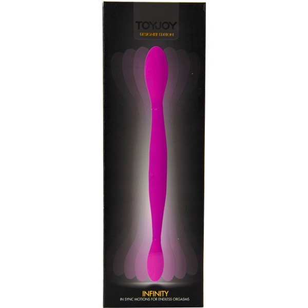 Toy Joy: Infinity, Vibrating Double Dildo, lila Lila