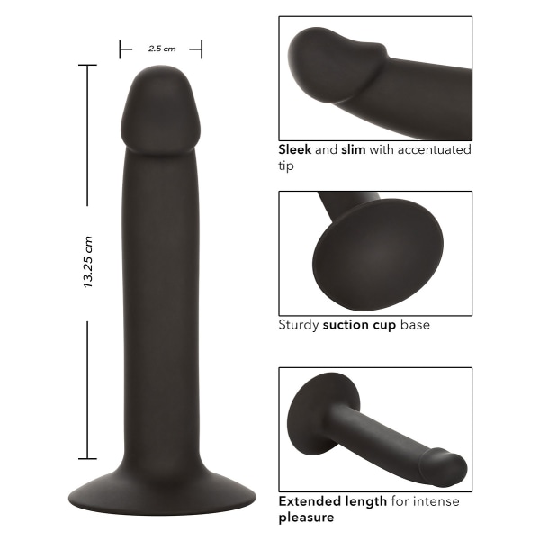 California Exotic: Silicone Slim Anal Stud Svart