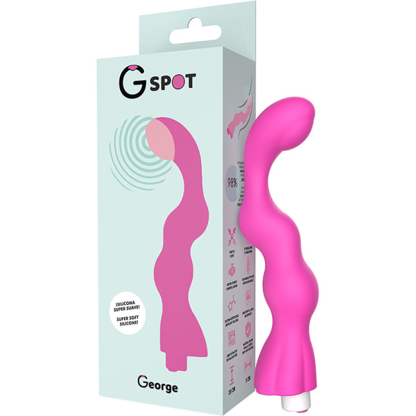 G-spot: George G-punktsvibrator, rosa Rosa