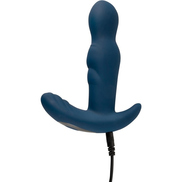 Anos: Rotating Prostate Plug with Vibration Blå
