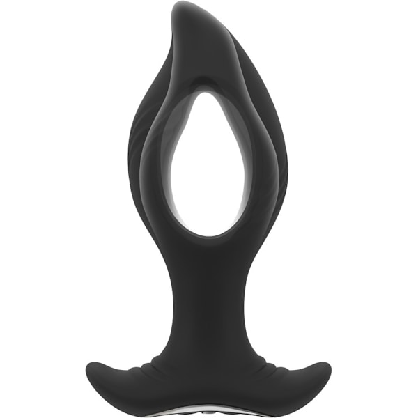 Anos: RC Butt Plug with a Hole Svart