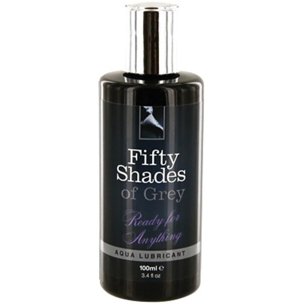 Fifty Shades of Grey: Ready for Anything, Aqua Lubricant, 100 ml Transparent