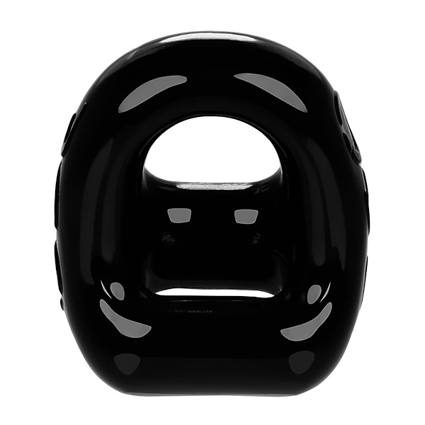 Oxballs: 360, 2-Way Cockring + Ballsling, svart Svart
