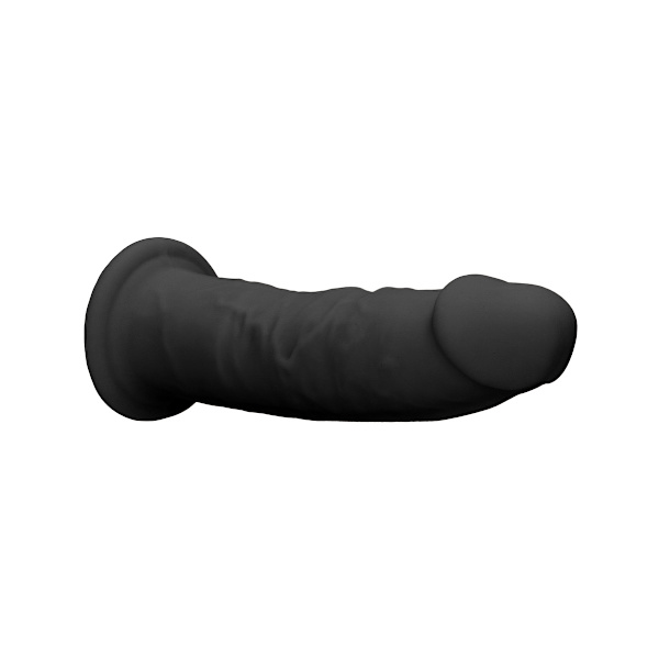 RealRock Ultra: Silicone Dildo / Dual Density Svart