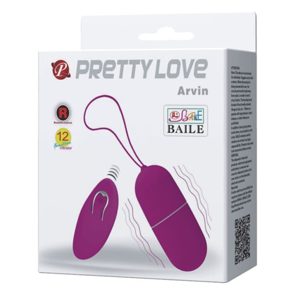Pretty Love: Arvin, Vibrating Egg, purple Lila
