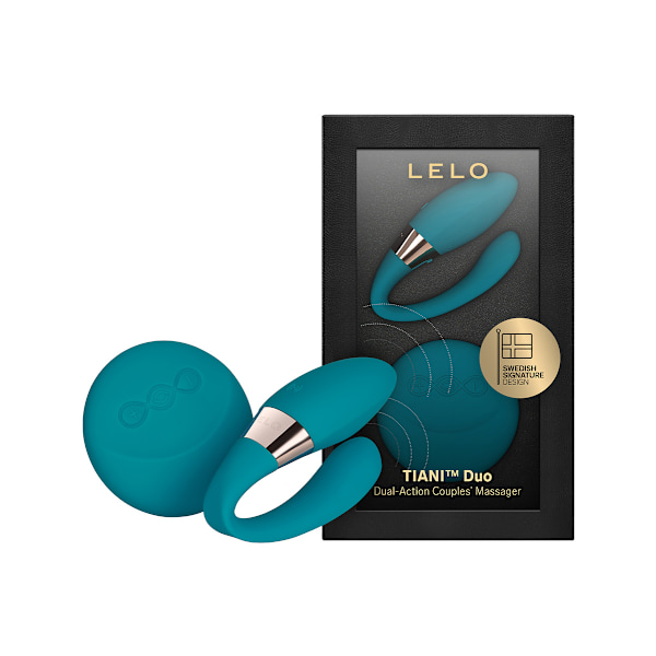 LELO: Tiani Duo, Dual-Action Couples Massager Blå