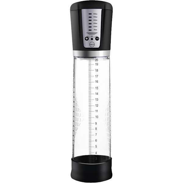 Pumped: Premium Rechargeable Automatic Pump Svart, Transparent