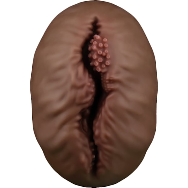 LoveToy: Alien's Pie Masturbator No.1, mörk Mörk hudfärg