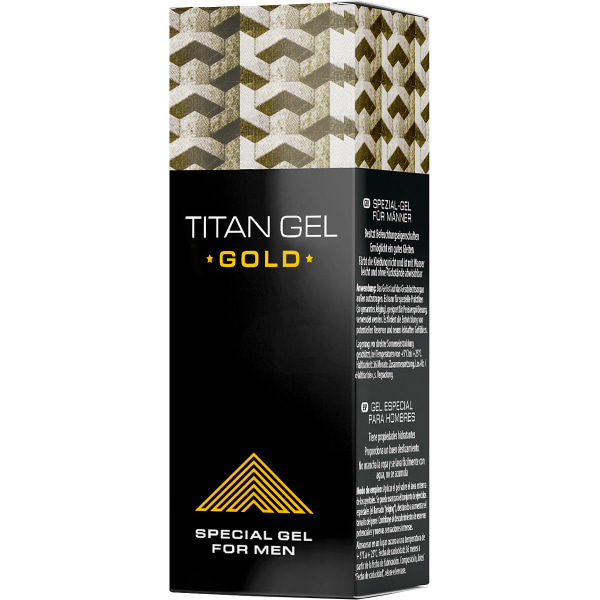 Titan: Penis Gel Gold, 50 ml Transparent