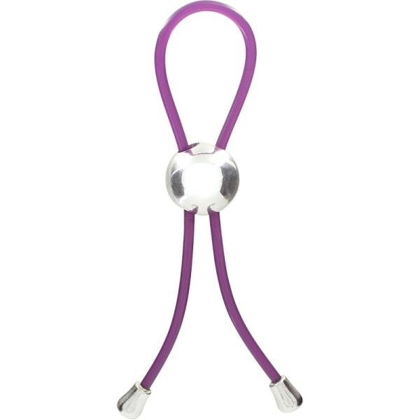 Toy Joy: Adjustable Love Ring, purple Lila, Silver