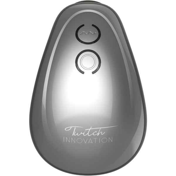 Innovation: Twitch, Hands-Free Suction & Vibration Toy Silver
