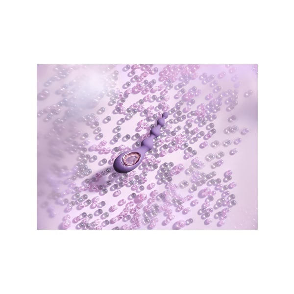 LELO: Soraya Beads, Vibrerande Analkulor, lila Lila
