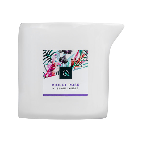 Exotiq: Massage Candle, Violet Rose, 200 g Vit