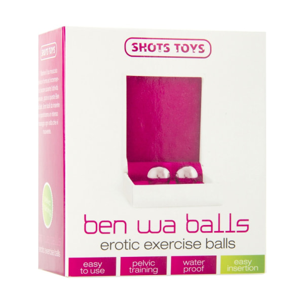 Shots Toys: Ben Wa Balls, Erotic Exercise, silver Silver