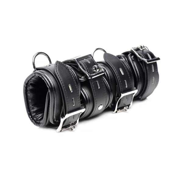 Strict: Slave Bondage Shackle Set Svart