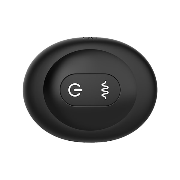 Nexus: Tornado Rotating & Vibrating Butt Plug, extra large Svart