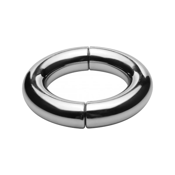 XR Master Series: Mega Magnetize, Steel Magnetic Cock Ring, 4... Silver