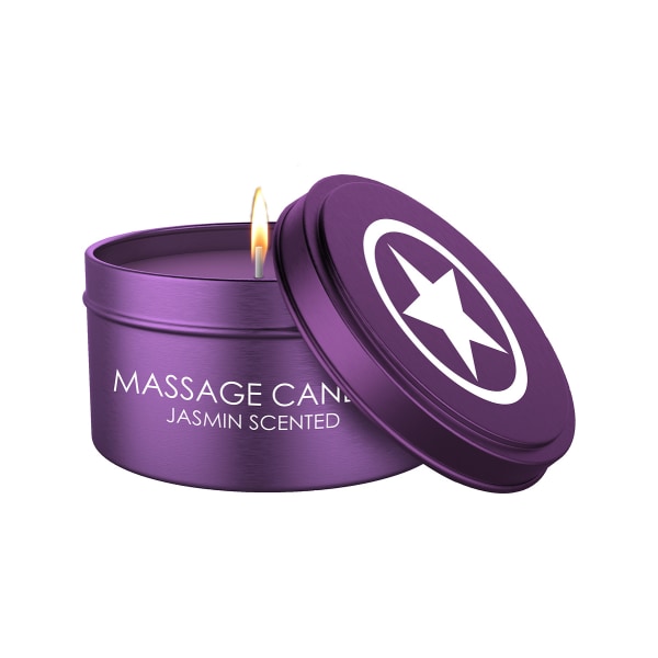 Ouch!: Massage Candle, Jasmin Scented Lila