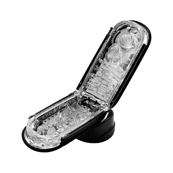 Tenga: Flip Zero Black Svart, Transparent