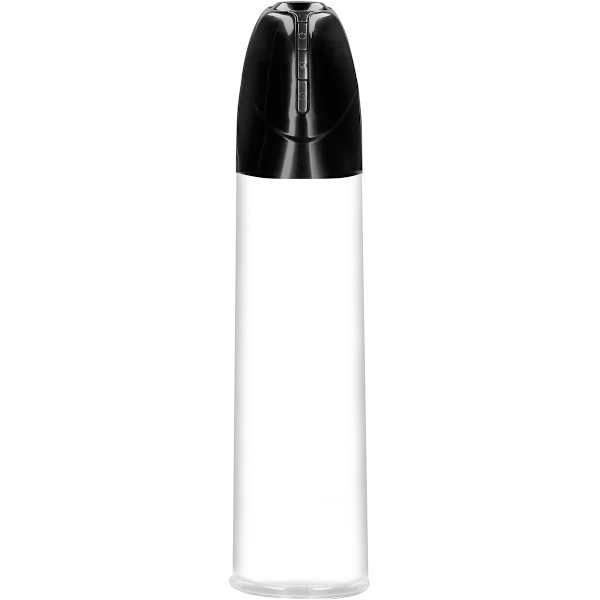 Pumped: Rechargeable Smart Cyber Pump with Masturbator Sleeve Transparent