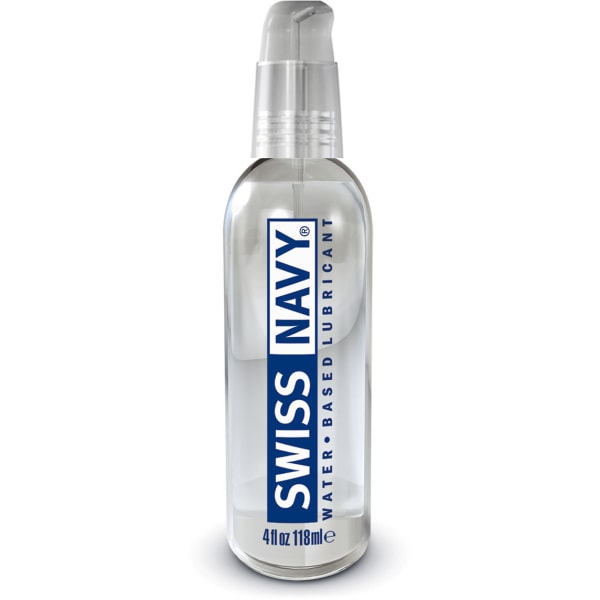 Swiss Navy: Water based lubricant, 118 ml Transparent