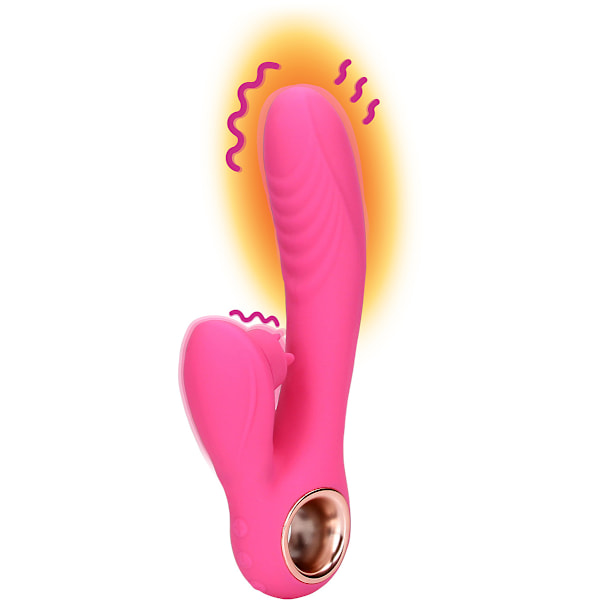 Loveline: Tongue Flickering and Heating Rabbit Vibrator Rosa
