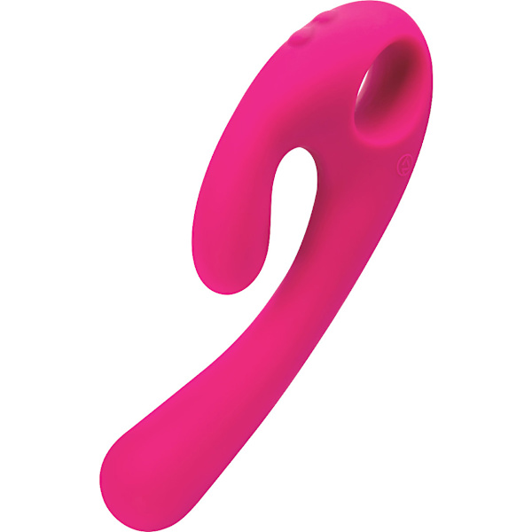 Nomi Tang: Flex Bi, Bendable Dual Vibrator Rosa