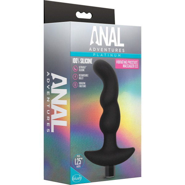 Anal Adventures: Prostate Massager 03 Svart