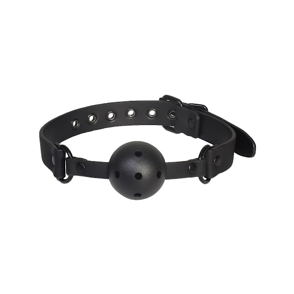 Dream Toys: Blaze, Luxury Fetish Ball Gag, svart Svart