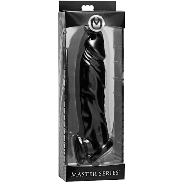 XR Master Series: Fuk Tool, Penis Sheath + Ball Stretcher Svart