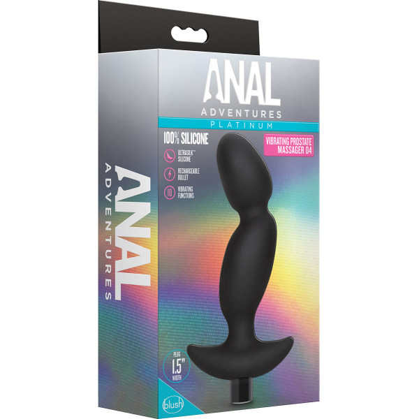 Anal Adventures: Prostate Massager 04 Svart
