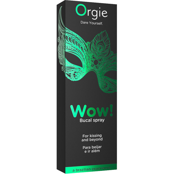 Orgie: Wow!, Spray for Kissing and Oral Sex, 10 ml